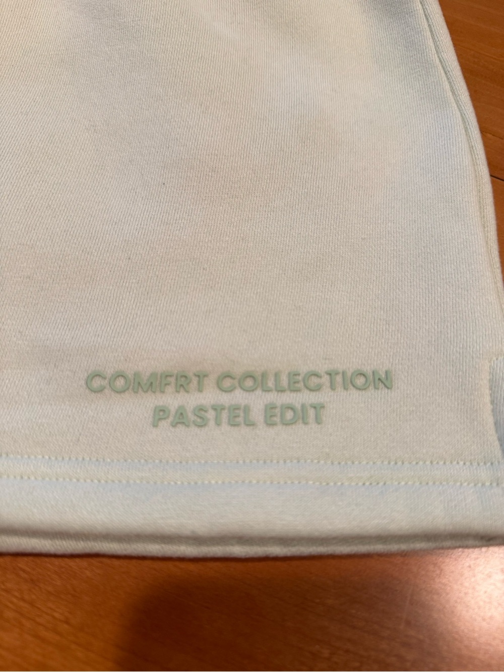 Comfrt Collection Pastel Edit Green Lounge Shorts - Picture 2 of 7